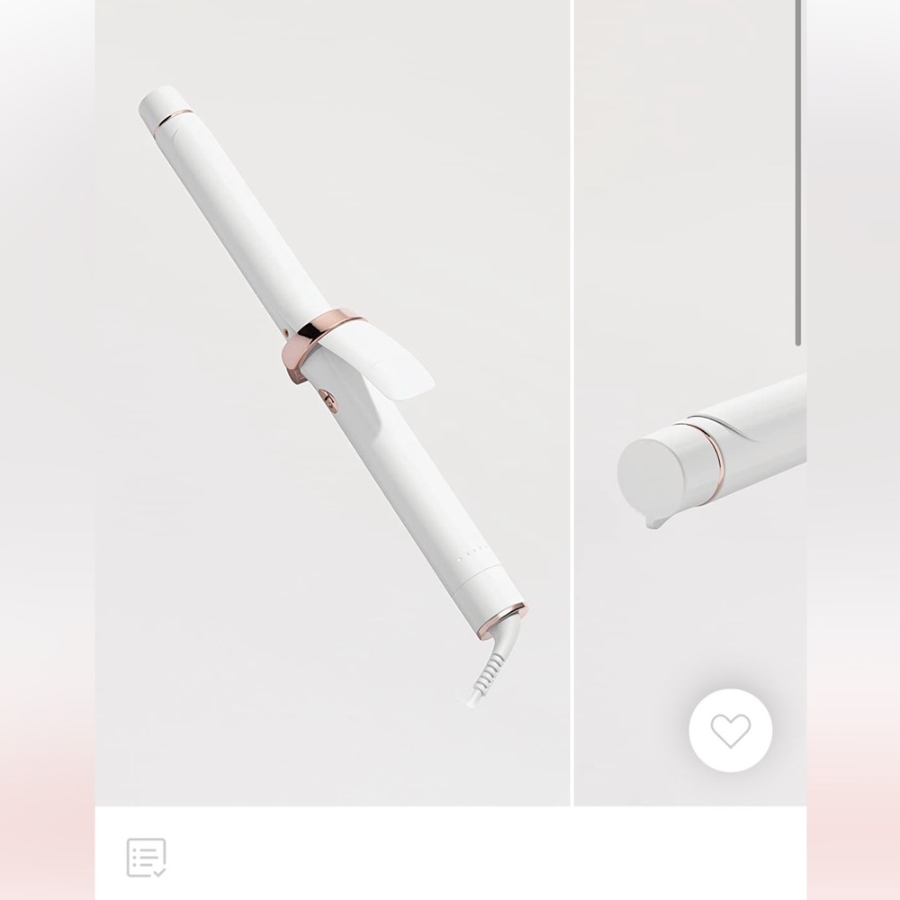T3 ceramic curling iron 1”
